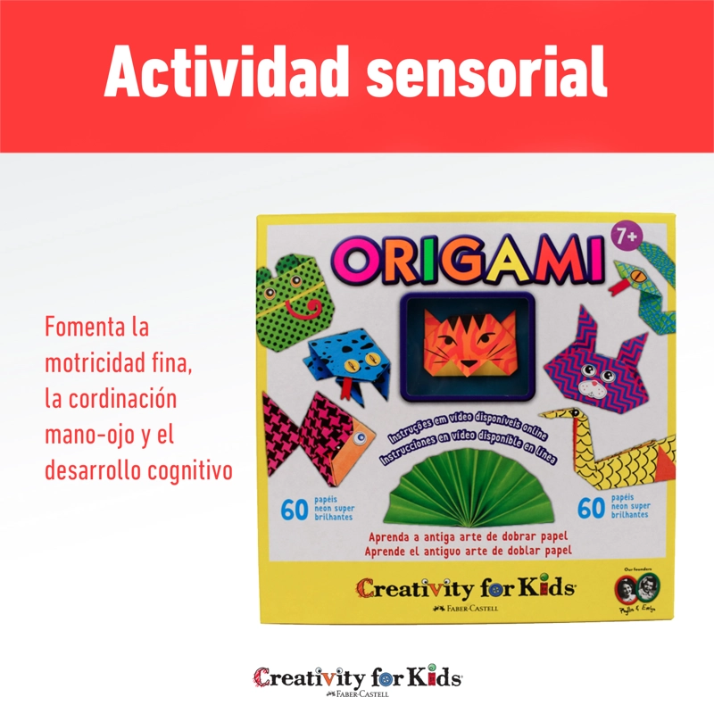 CREATIVITY FOR KIDS: ORIGAMI KIT DE PAPEL PLEGABLE - 3