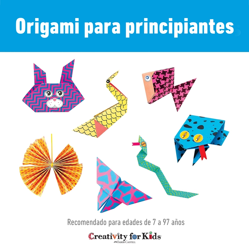 CREATIVITY FOR KIDS: ORIGAMI KIT DE PAPEL PLEGABLE - 5