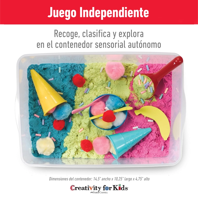 CREATIVITY FOR KIDS: CAJA SENSORIAL - TIENDA DE HELADOS - 4