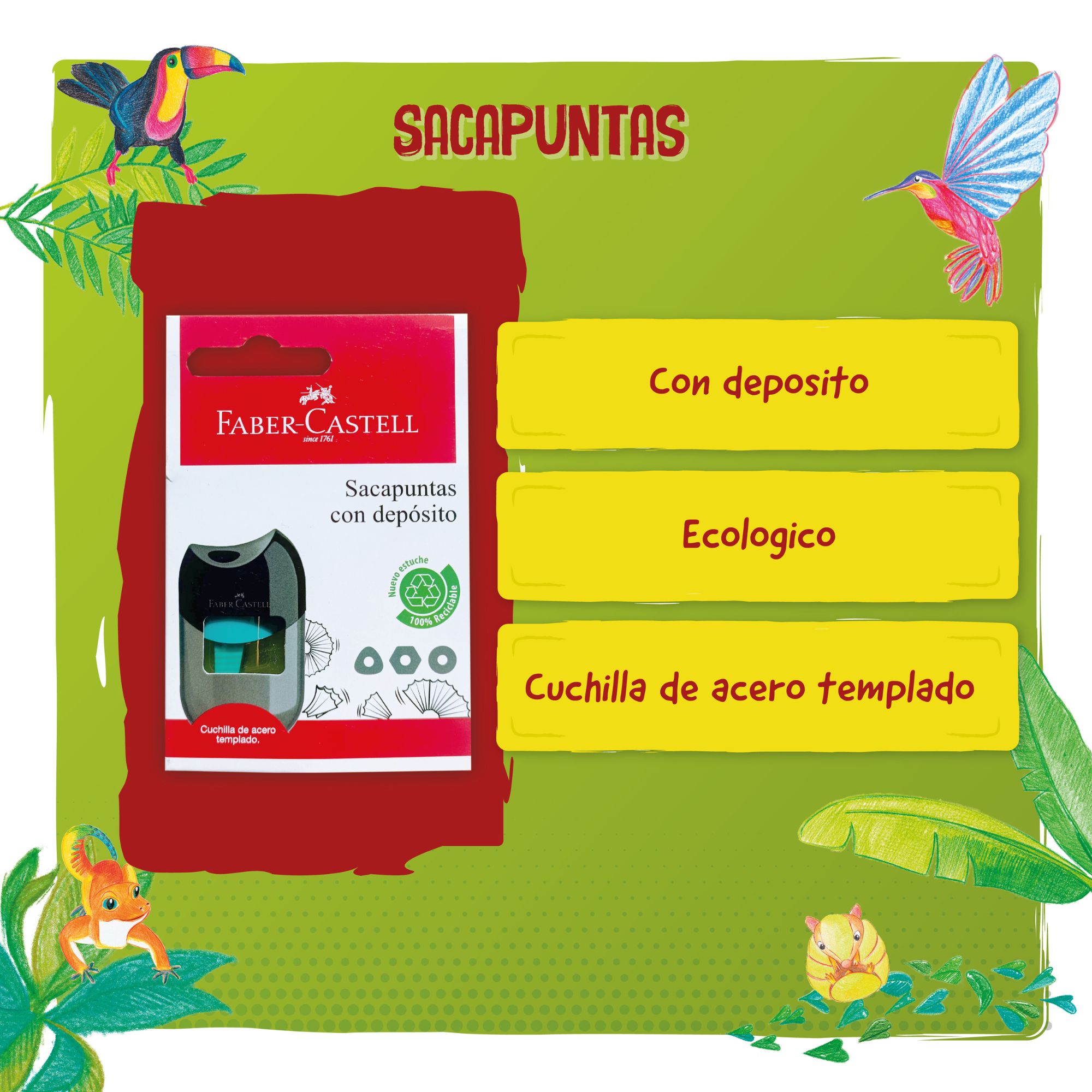 SACAPUNTA DEPOSITO FABER-CASTELL 060100 - 2