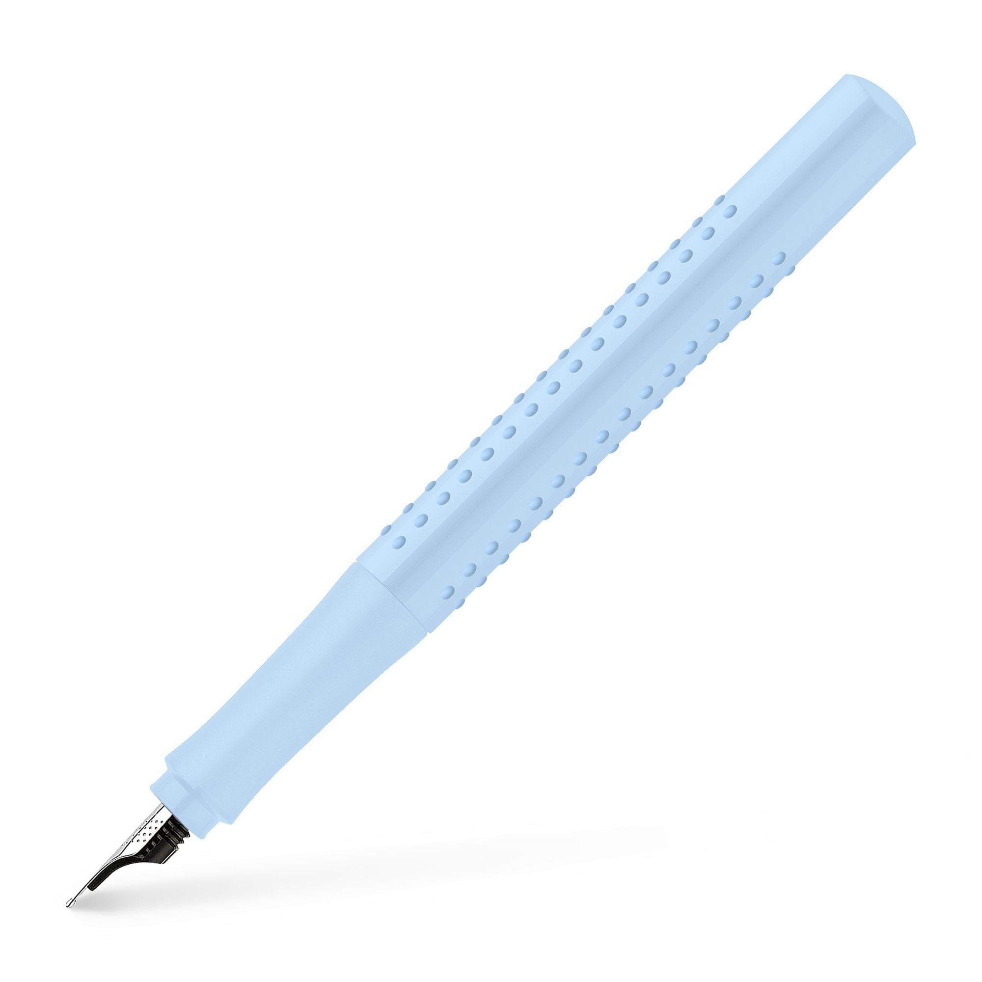 PLUMA ESTILOGRAFICA M GRIP 2010 SKY BLUE FABER-CASTELL - 1