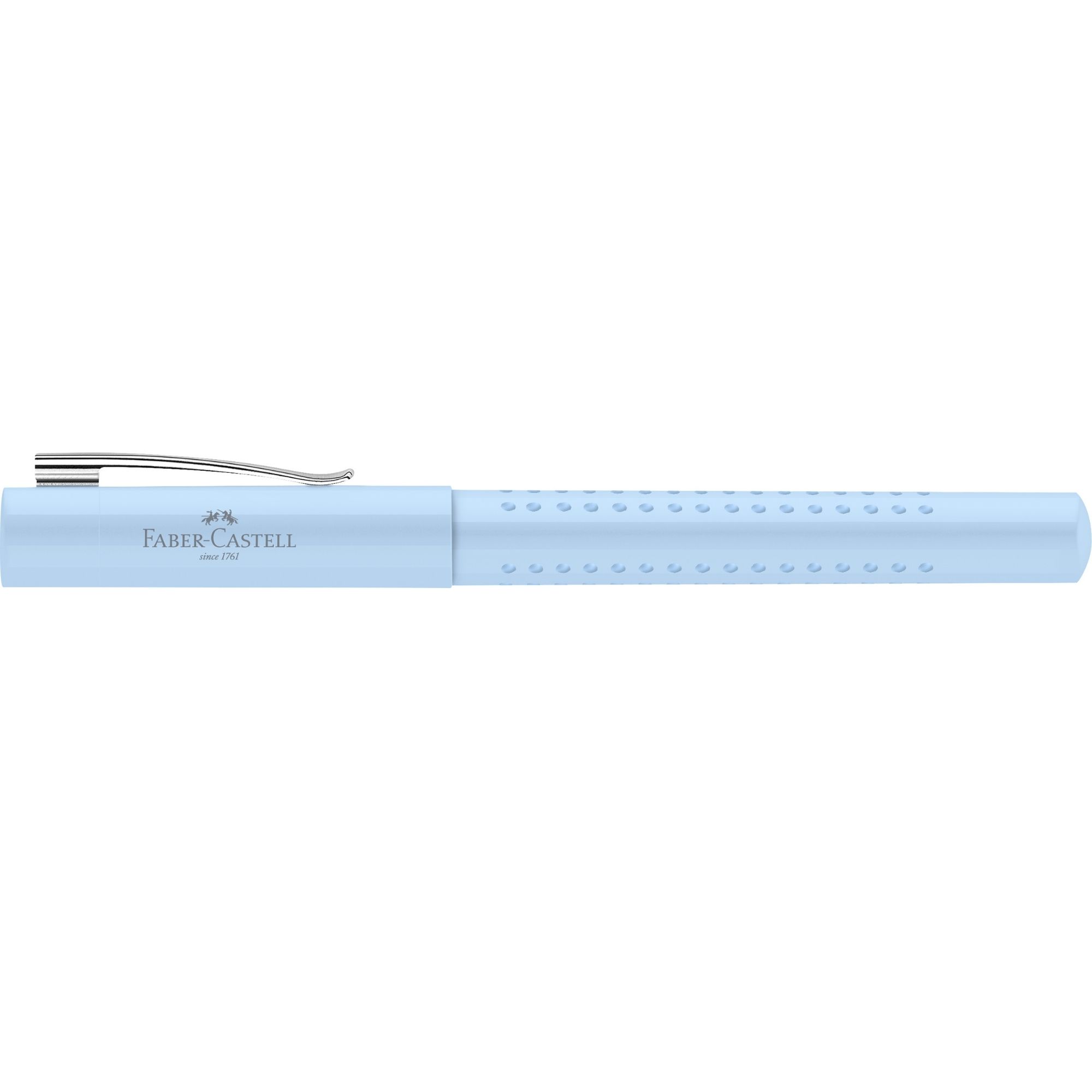 PLUMA ESTILOGRAFICA M GRIP 2010 SKY BLUE FABER-CASTELL - 2