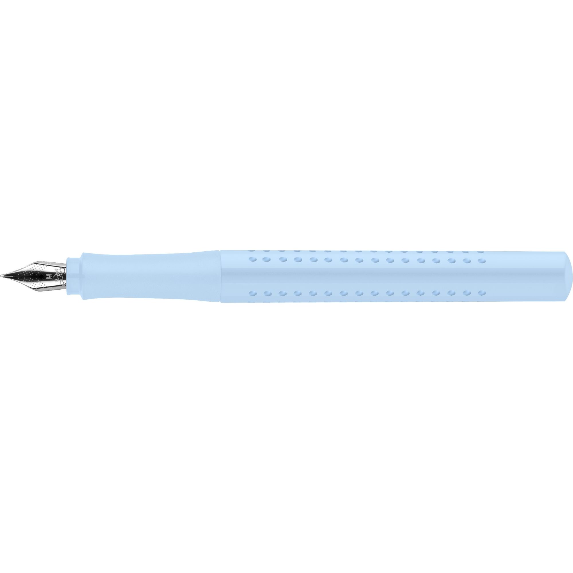 PLUMA ESTILOGRAFICA M GRIP 2010 SKY BLUE FABER-CASTELL - 4