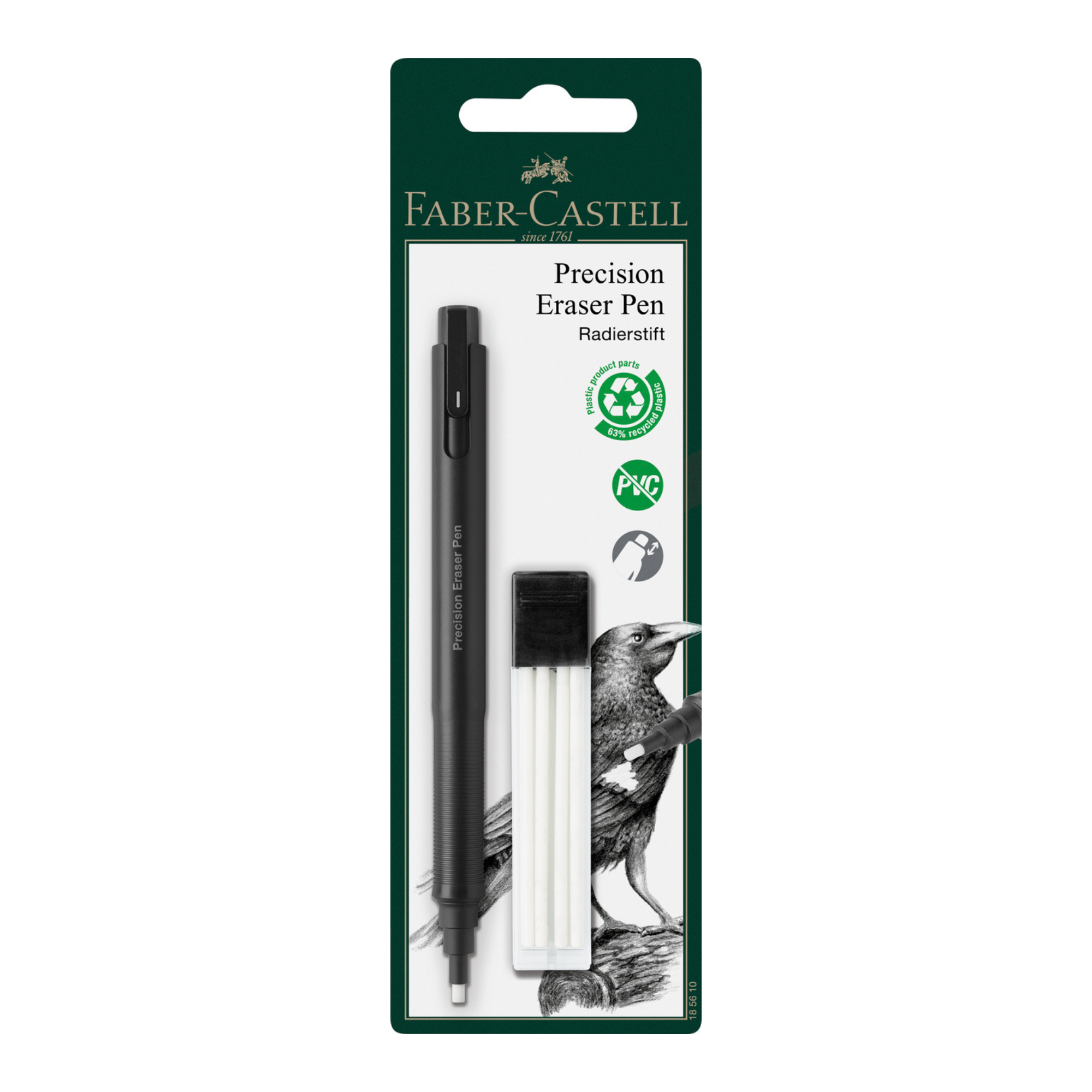 GOMA DE PRECISION PARA BORRAR+REPUESTO A&G FABER-CASTELL - 1