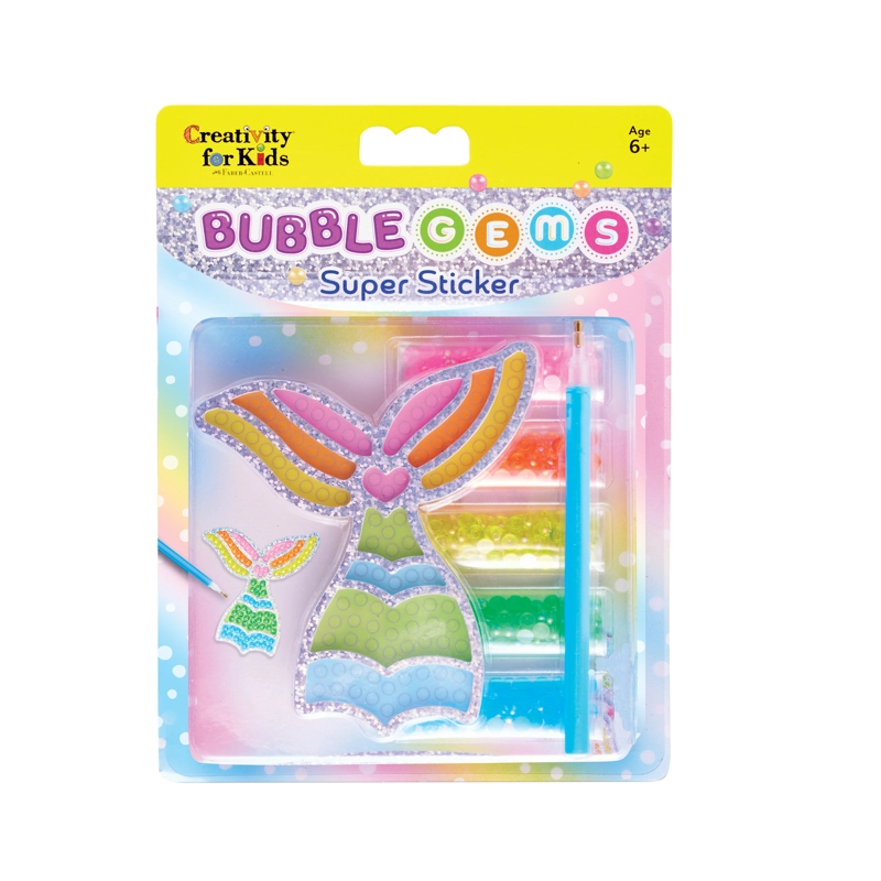 JUGUETE CREATIVITY FOR KIDS PINTURA CON GEMAS - SIRENA - 1