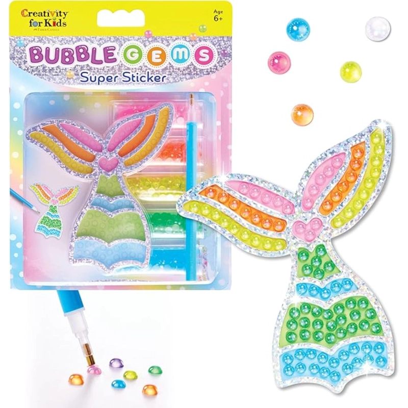 JUGUETE CREATIVITY FOR KIDS PINTURA CON GEMAS - SIRENA - 2