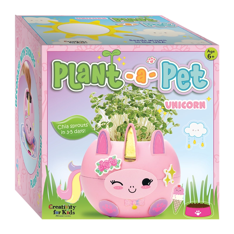 JUGUETE CREATIVITY FOR KIDS MACETA INFANTIL PLANTA UNICORNIO - 1