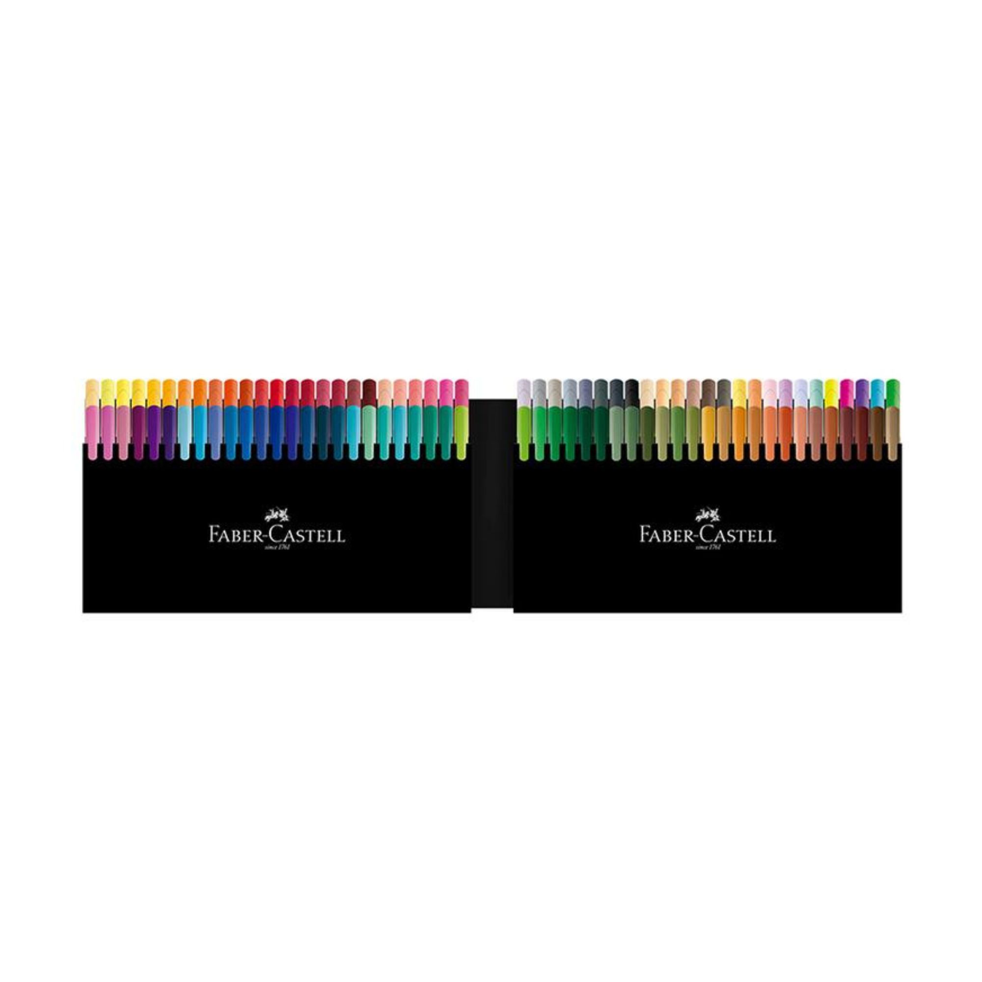 MARCADORES SUPER SOFT FABER CASTELL ESTUCHE CARTON 100 UN - 2