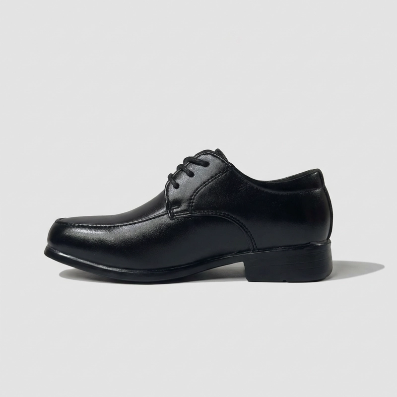 ZAPATO ESCOLAR NEGRO NIÑO CON CORDON 3220 TALLAS  26 A 37 - 7