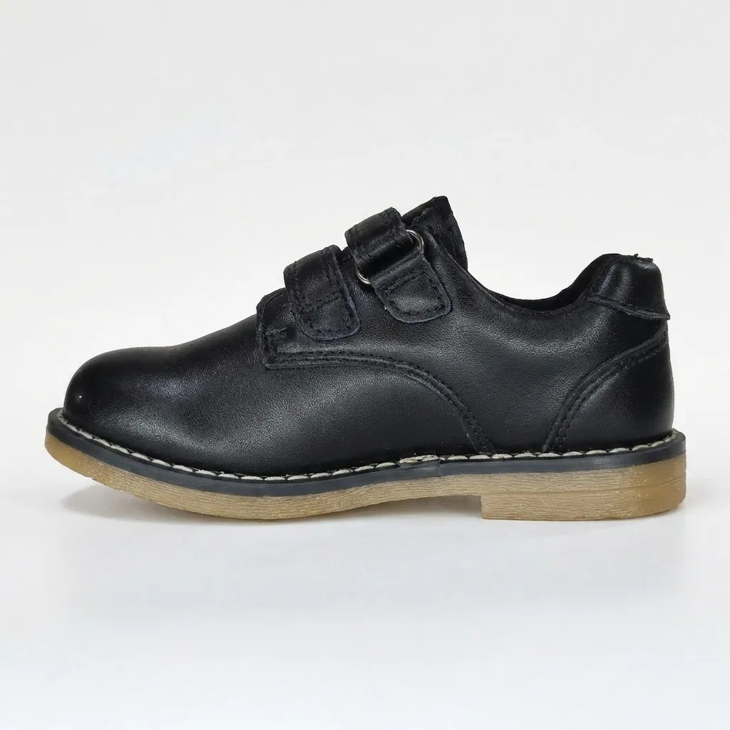 ZAPATO ESCOLAR CUERO ARMONIA 7056 NEGRO - 1