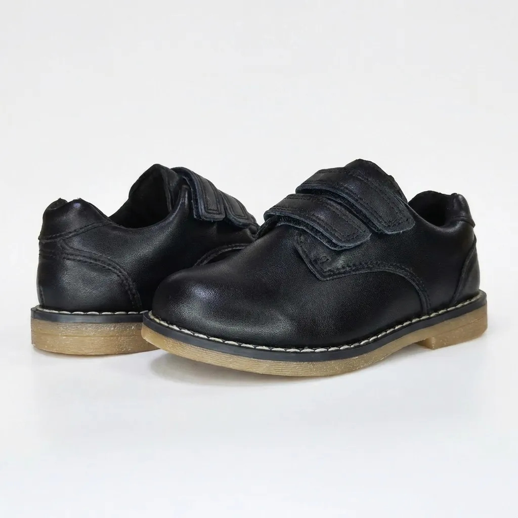 ZAPATO ESCOLAR CUERO ARMONIA 7056 NEGRO - 4