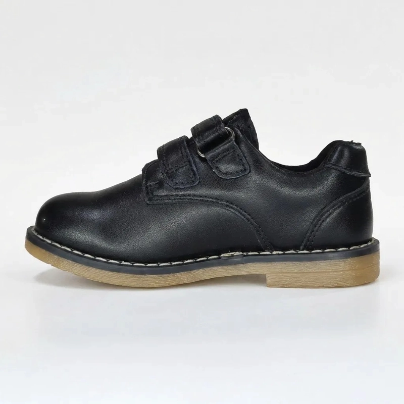 ZAPATO ESCOLAR CUERO ARMONIA 7056 NEGRO - 1