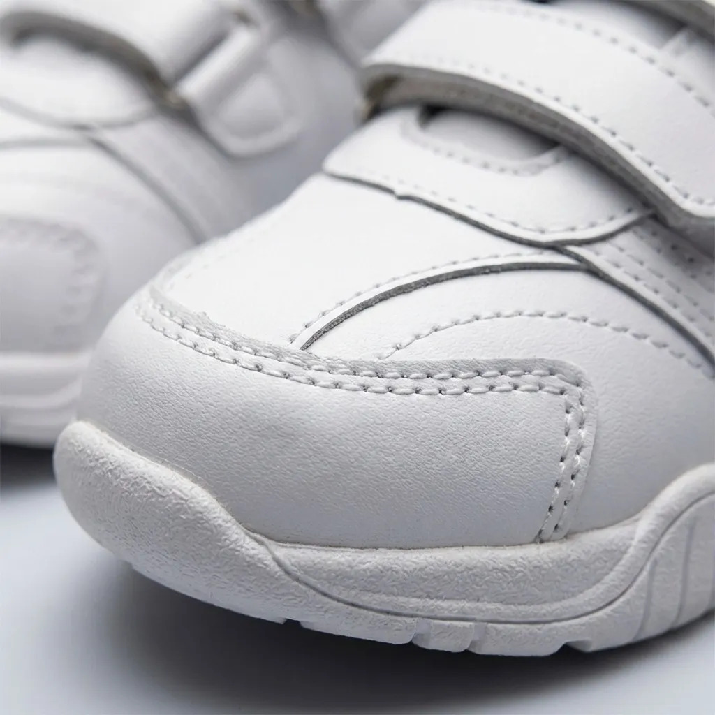 ZAPATILLA ESCOLAR BLANCA ARMONIA 7060 VELCRO - 5