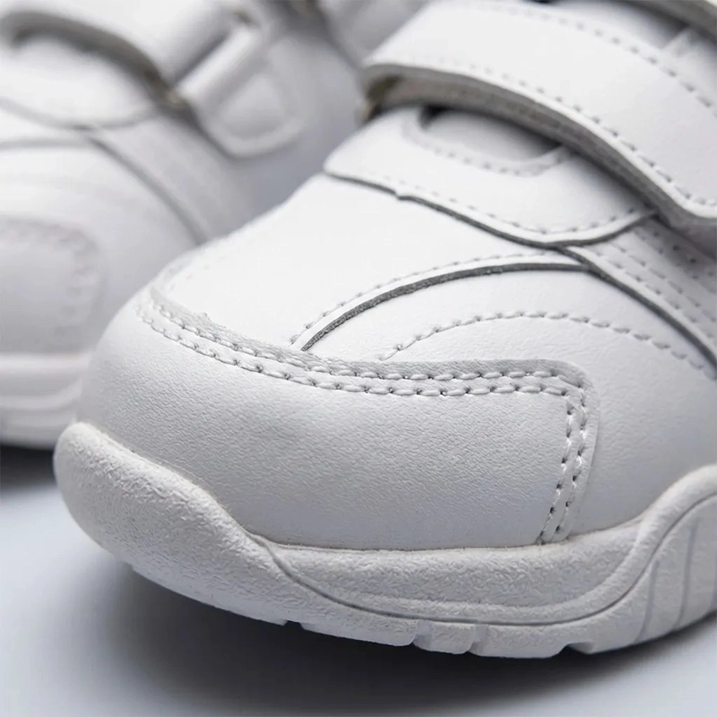 ZAPATILLA ESCOLAR BLANCA ARMONIA 7060 VELCRO - 5