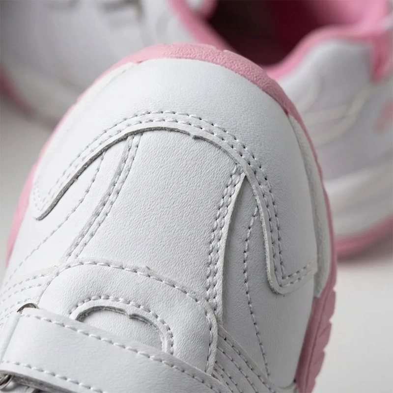 ZAPATILLA ESCOLAR BLANCO ROSA ARMONIA 7062 - 3