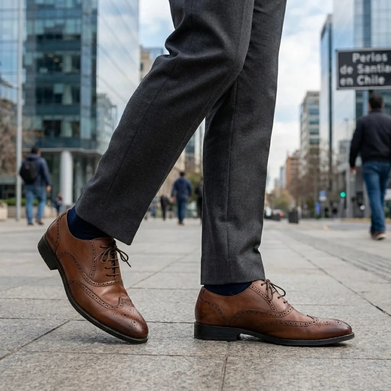 ZAPATO HOMBRE OXFORD CAFE  ELEGANTE VESTIR 7439 - 1