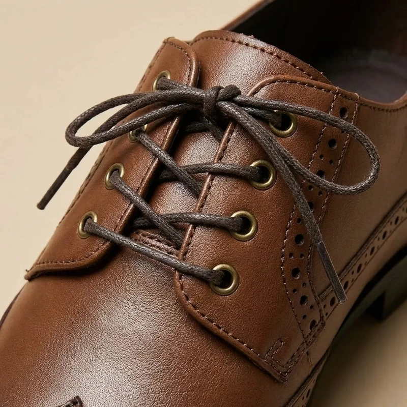 ZAPATO HOMBRE OXFORD CAFE  ELEGANTE VESTIR 7439 - 3