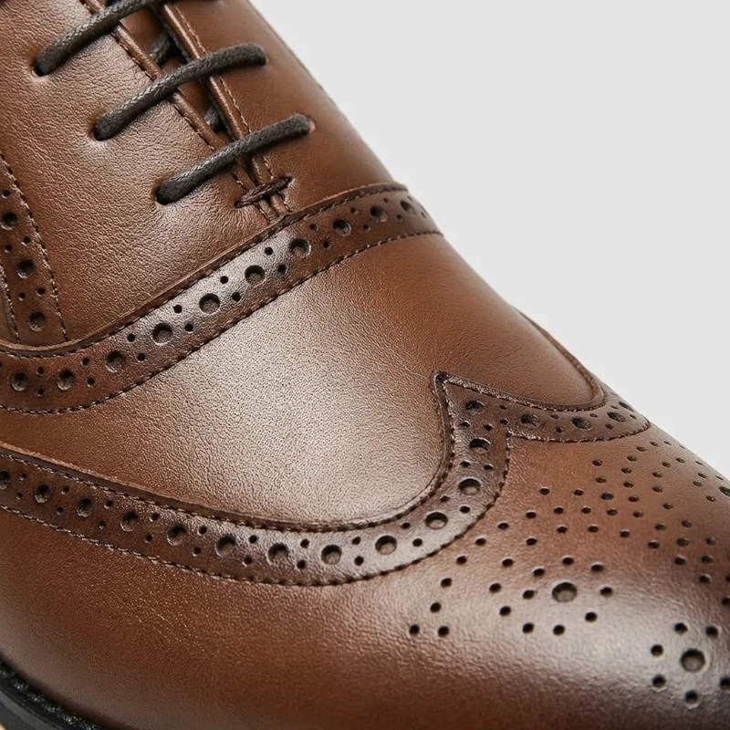 ZAPATO HOMBRE OXFORD CAFE  ELEGANTE VESTIR 7439 - 4