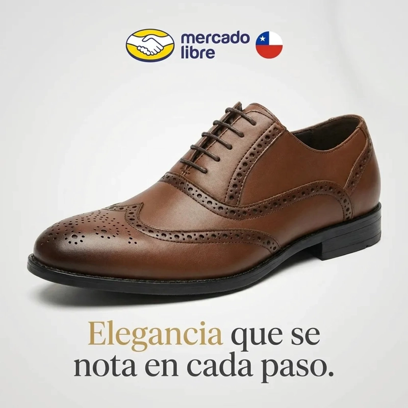 ZAPATO HOMBRE OXFORD CAFE  ELEGANTE VESTIR 7439 - 7