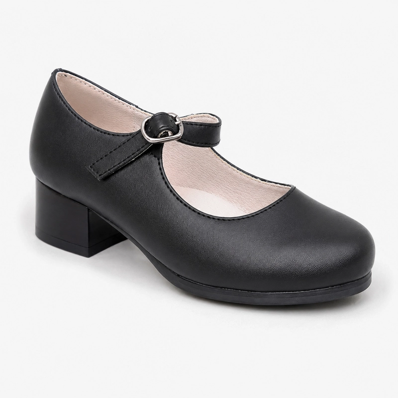 ZAPATOS FOLCLORICOS HUASA NIÑA CON TACO 7290 - 7