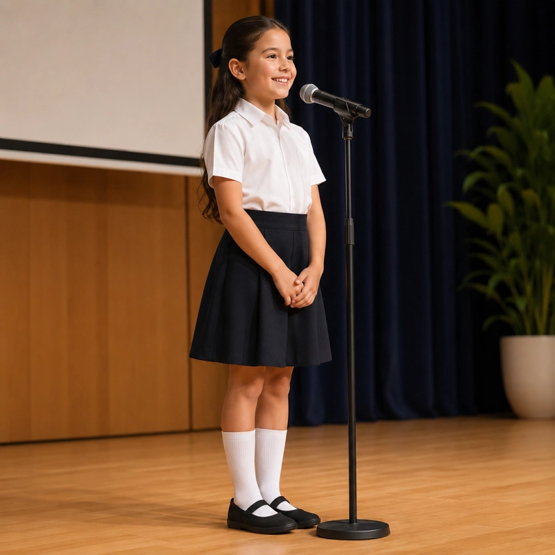 BALERINA INFANTIL DE LONA MULTIUSO PARA CUECA, COLEGIO Y USO DIARIO 7018 PARA HOGAR - 4
