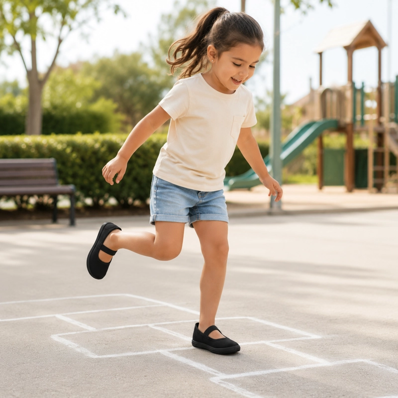 BALERINA INFANTIL DE LONA MULTIUSO PARA CUECA, COLEGIO Y USO DIARIO 7018 PARA HOGAR - 5