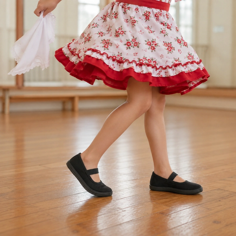 BALERINA INFANTIL DE LONA MULTIUSO PARA CUECA, COLEGIO Y USO DIARIO 7018 PARA HOGAR - 6