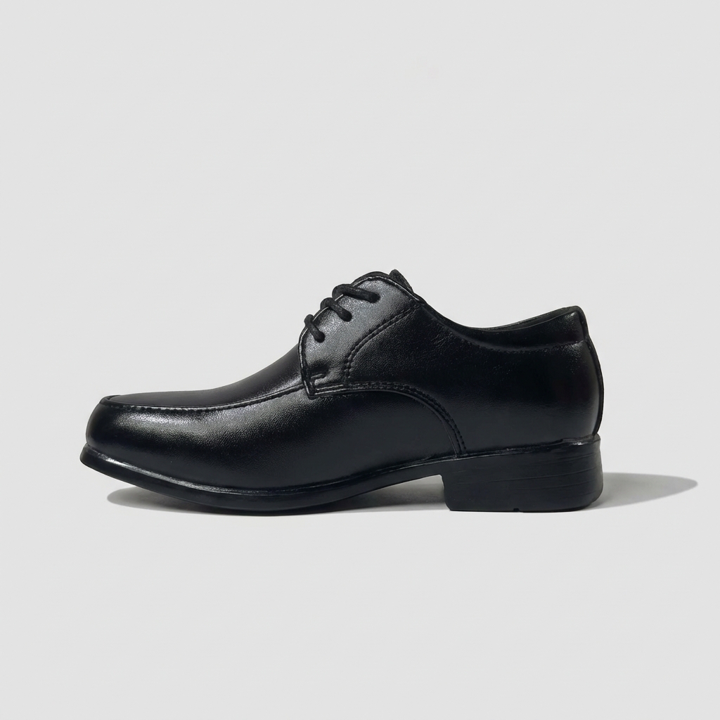 ZAPATO ESCOLAR NEGRO NIÑO CON CORDON 3220 TALLAS  26 A 37 - 8