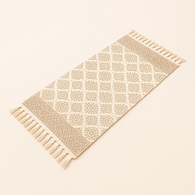 BAJADA DE CAMA CLASICA LINO 60X130CM 746 - 1