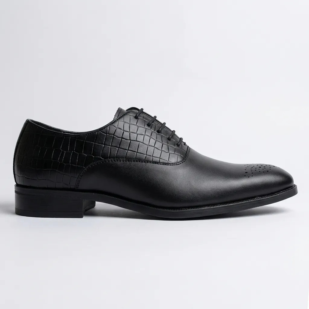 ZAPATO NEGRO DE VESTIR HOMBRE EJECUTIVO 7419 - 2