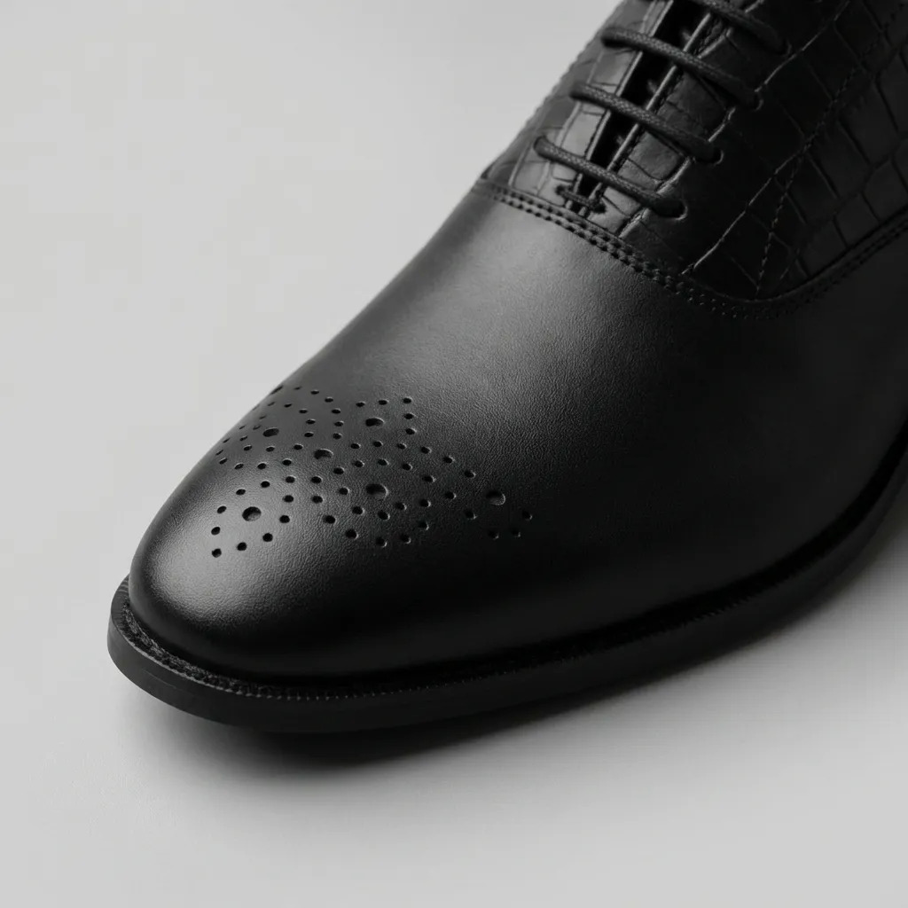 ZAPATO NEGRO DE VESTIR HOMBRE EJECUTIVO 7419 - 6