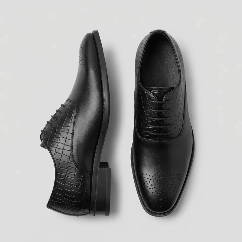 ZAPATO NEGRO DE VESTIR HOMBRE EJECUTIVO 7419 - 7