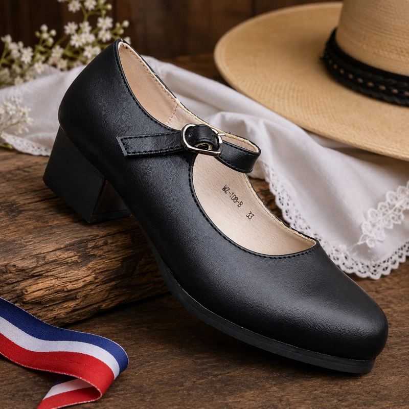 ZAPATO DE CUECA PARA MUJER CON HEBILLA ARMONIA 7292 - 1