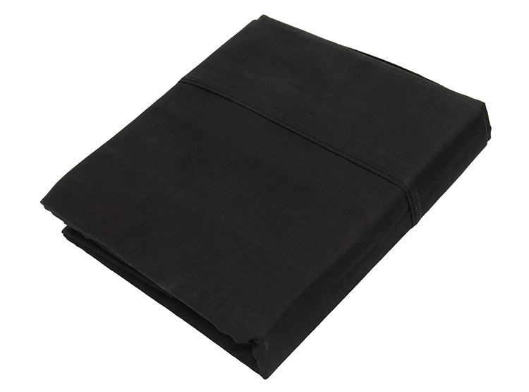SET SÁBANAS 1 PLAZA NEGRO LISO - 1
