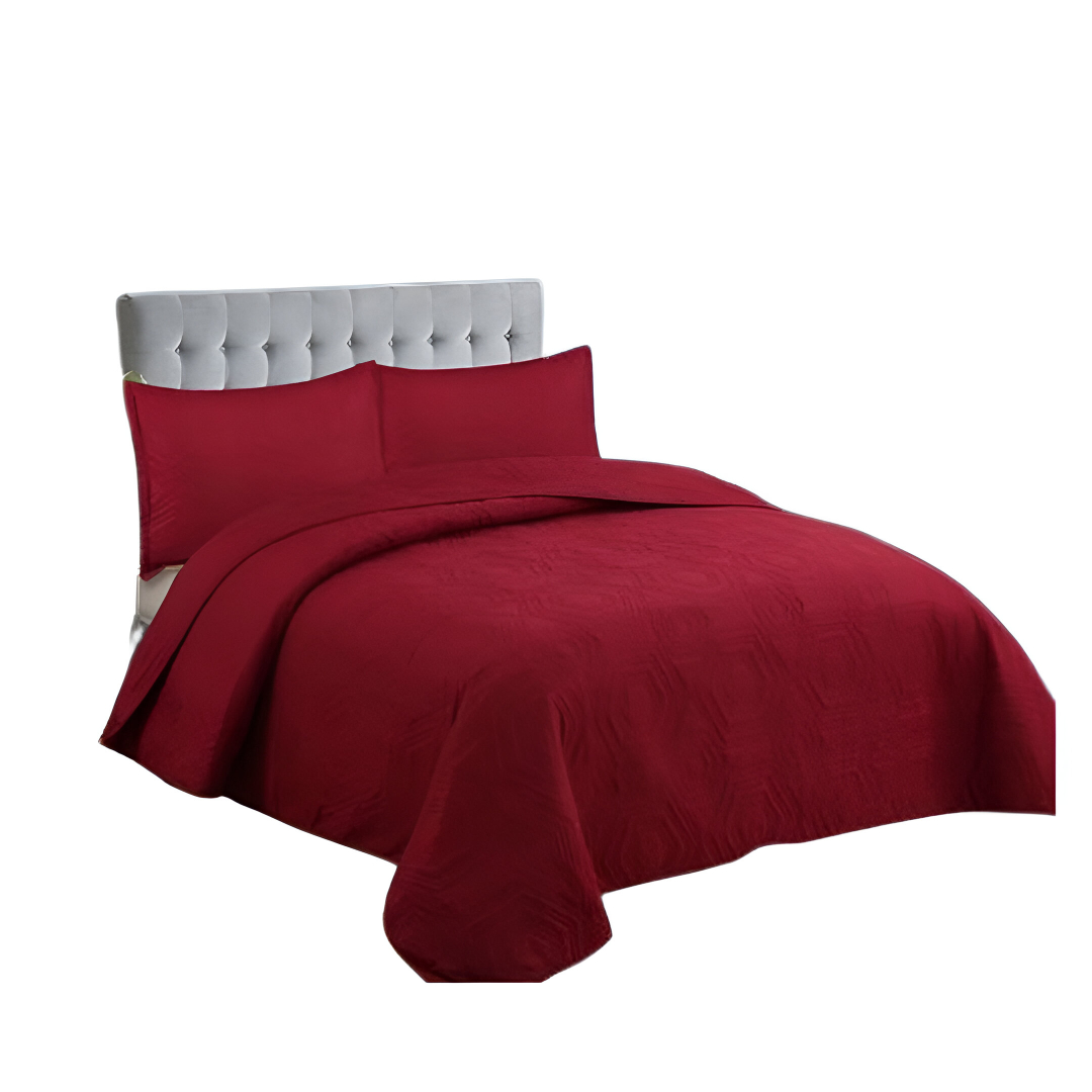 CUBRECAMA BURDEO QUILT KING VERANO - 1