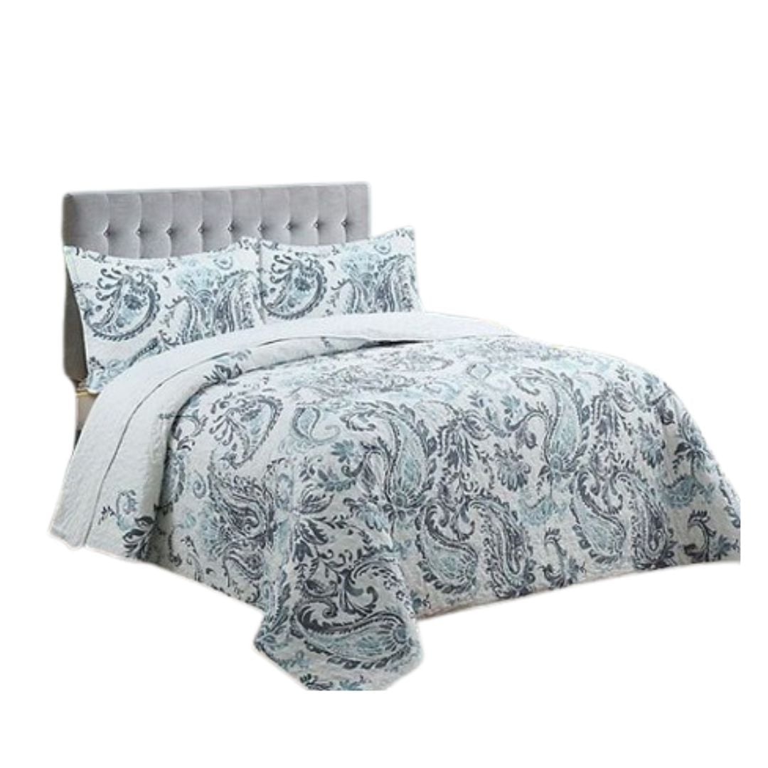 CUBRECAMA MULTICOLOR QUILT VERANO 2 PLAZAS VÓLOGDA 104 - 1