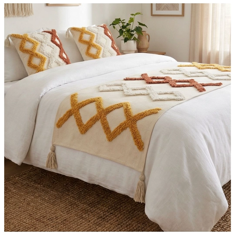 SET DE PIECERA BOHO 2 PLAZAS/KING - VERONA - 2