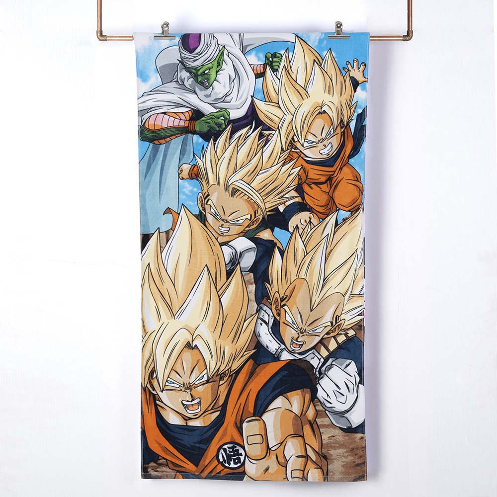 Dragon Ball Super Telo Mare Asciugamano Microfibra 70 X 140 Cm Toei Animation 5407007982851