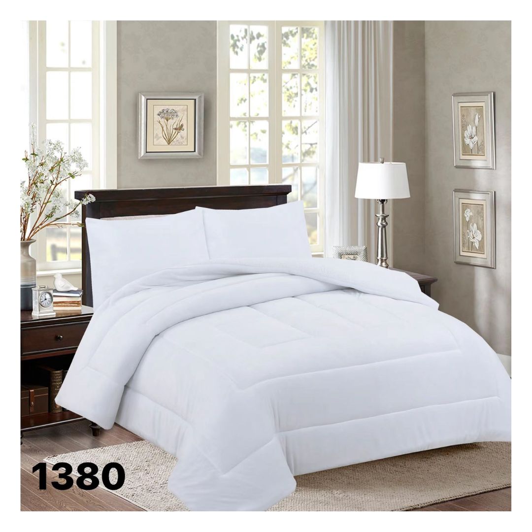 COBERTOR CHIPORRO INVIERNO 1.5 PLAZAS - BLANCO M1380 - 1