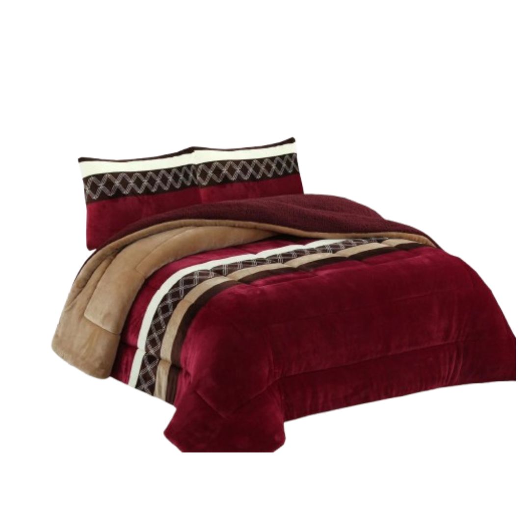 COBERTOR CHIPORRO INVIERNO 2 PLAZAS - BURDEO LÍNEAS M1507 - 2