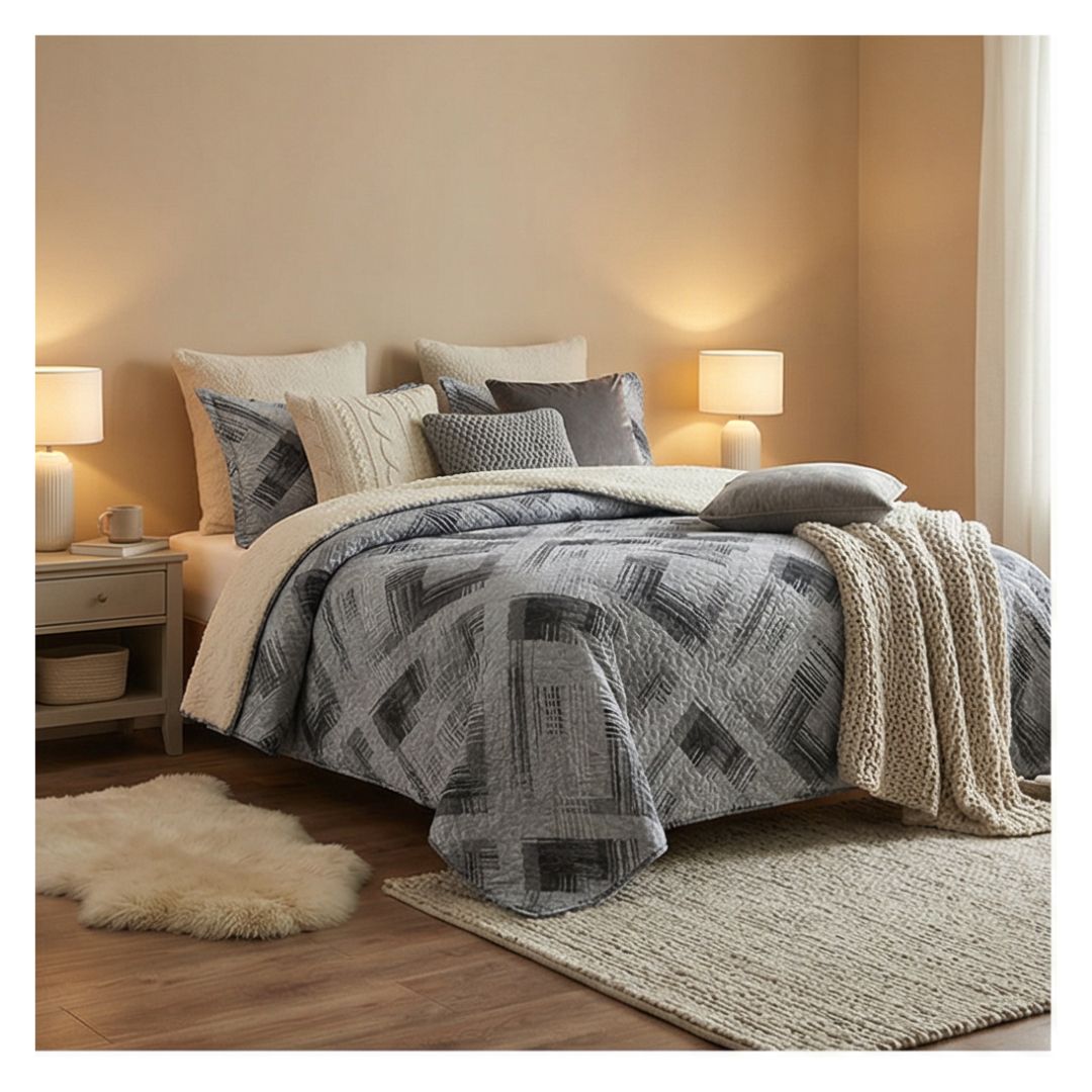 CUBRECAMA SHERPA 1.5 PLAZAS - PATAGONICO M957 - 3