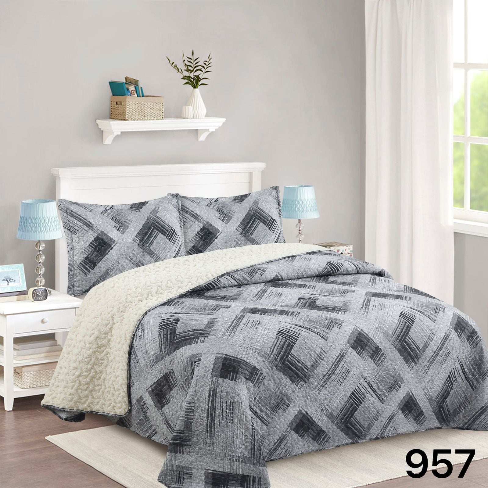CUBRECAMA SHERPA 1.5 PLAZAS - PATAGONICO M957 - 4