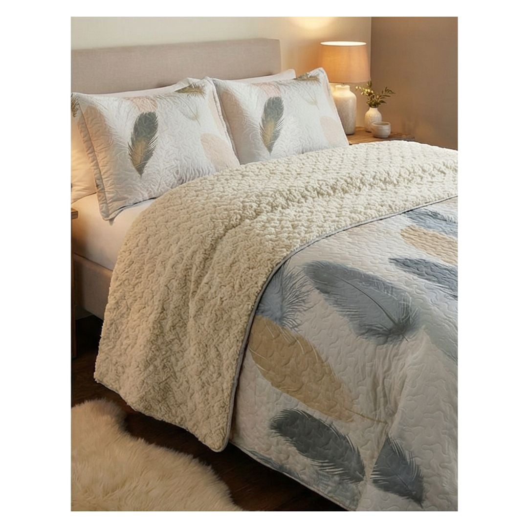 CUBRECAMA QUILT SHERPA 2 PLAZAS - DAKOTA M967 - 2