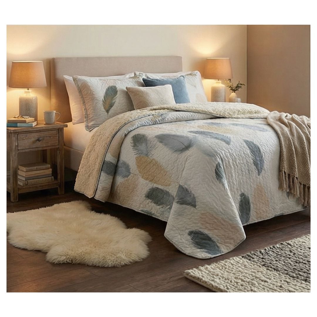 CUBRECAMA QUILT SHERPA 2 PLAZAS - DAKOTA M967 - 3