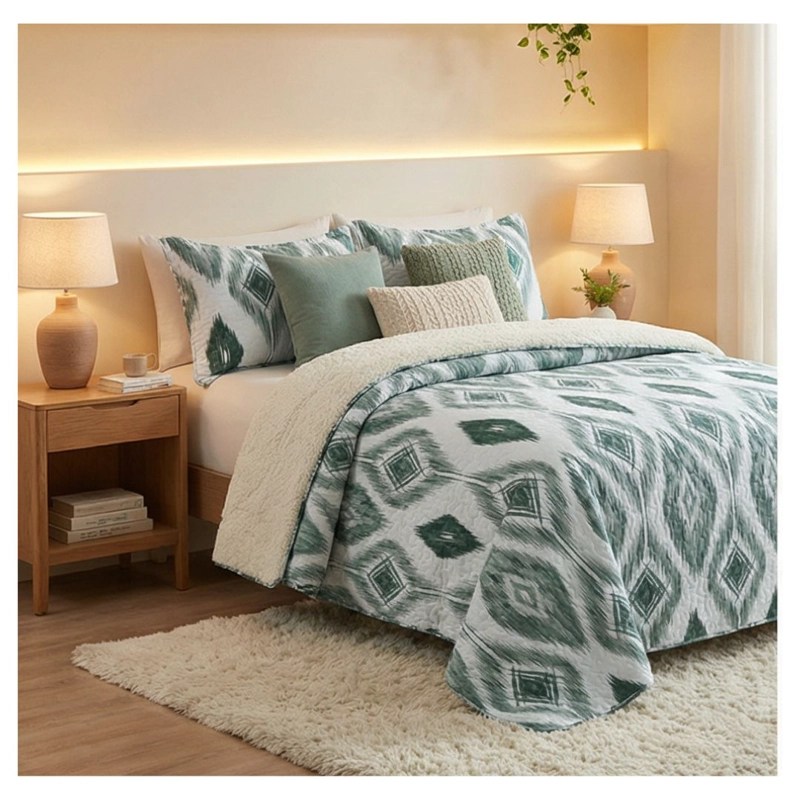 CUBRECAMA SHERPA 2 PLAZAS - ETNICO M966 - 1