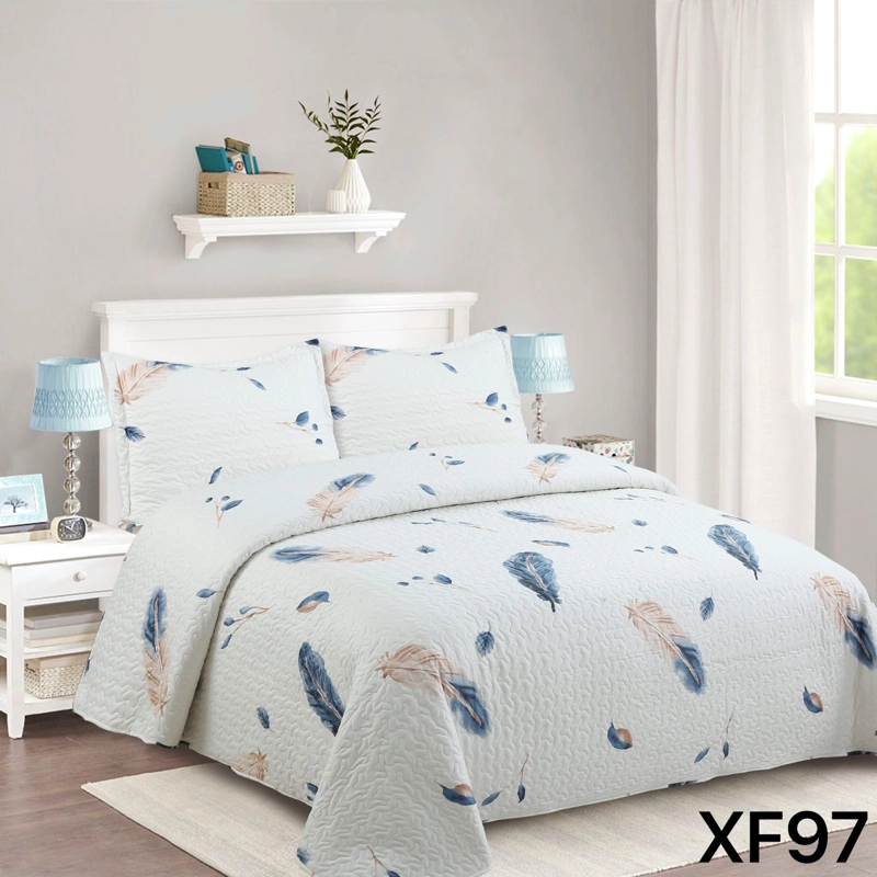 CUBRECAMA QUILT VERANO 2 PLAZAS - IOWA XF97 - 1