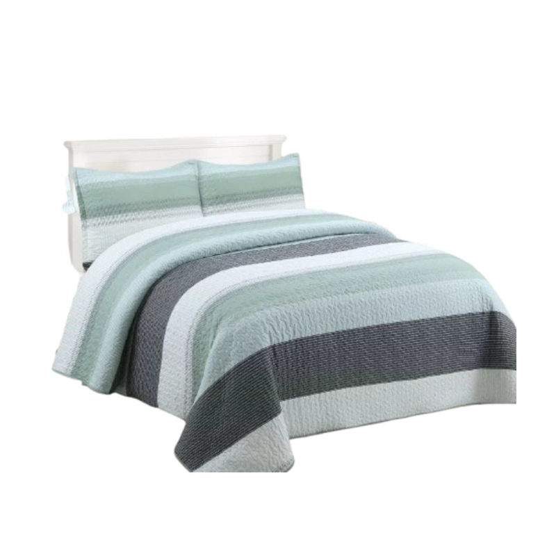 CUBRECAMA QUILT VERANO 2 PLAZAS - VERDE MATIZ XF91 - 2