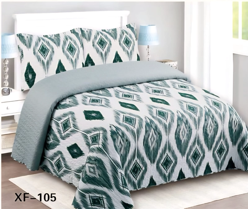 CUBRECAMA QUILT VERANO KING - E TNICO XF105 - 1