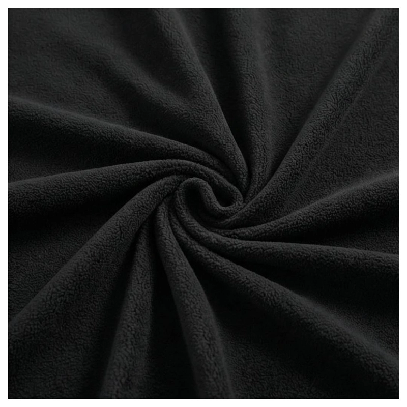 JUEGO DE SABANAS POLAR 1.5 PLAZAS - NEGRO - 2