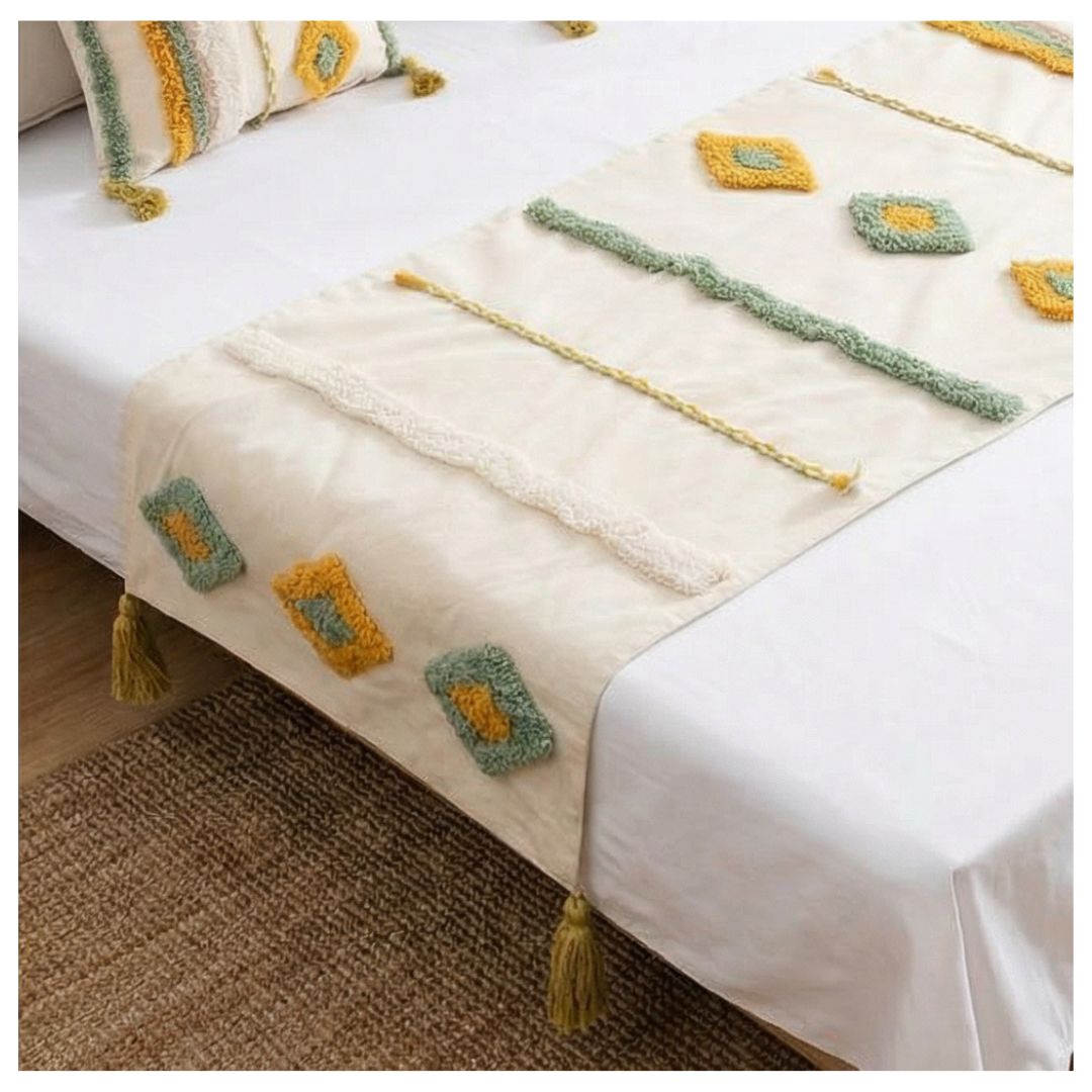 SET DE PIECERA BOHO 2 PLAZAS/KING - SIENA - 2